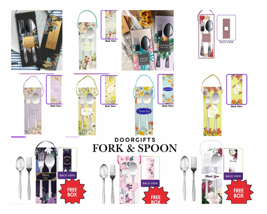 DOORGIFTS Spoon & Fork